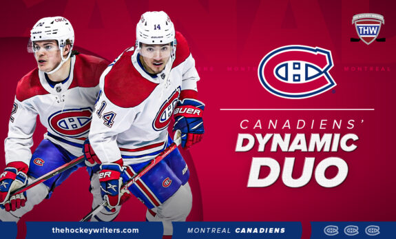 Montreal Canadiens Dynamic Duo Cole Caufield Nick Suzuki