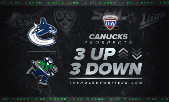 Canucks Prospects 3 Up, 3 Down: McDonough, Lockhart & More - The Hockey ...