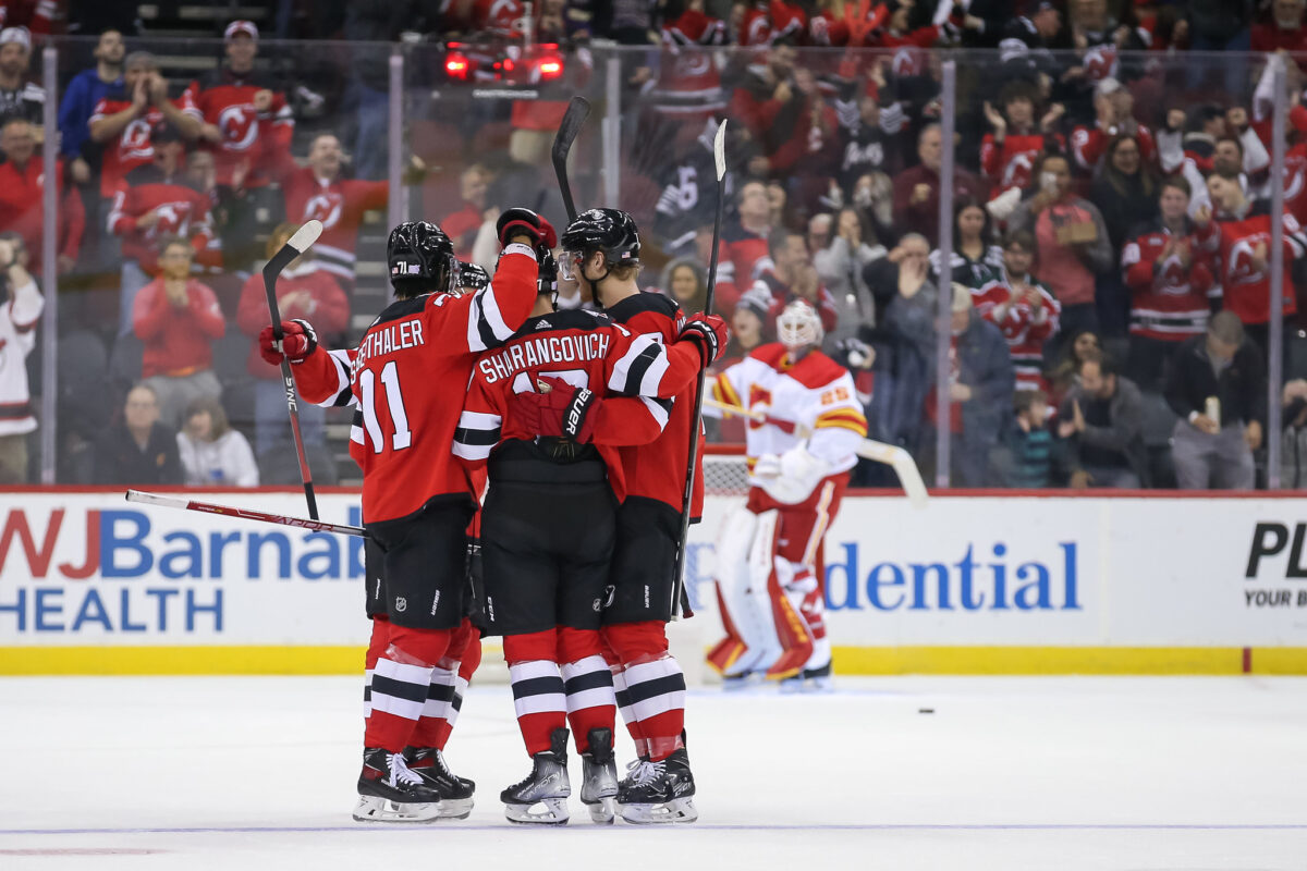 New Jersey Devils Celebrate