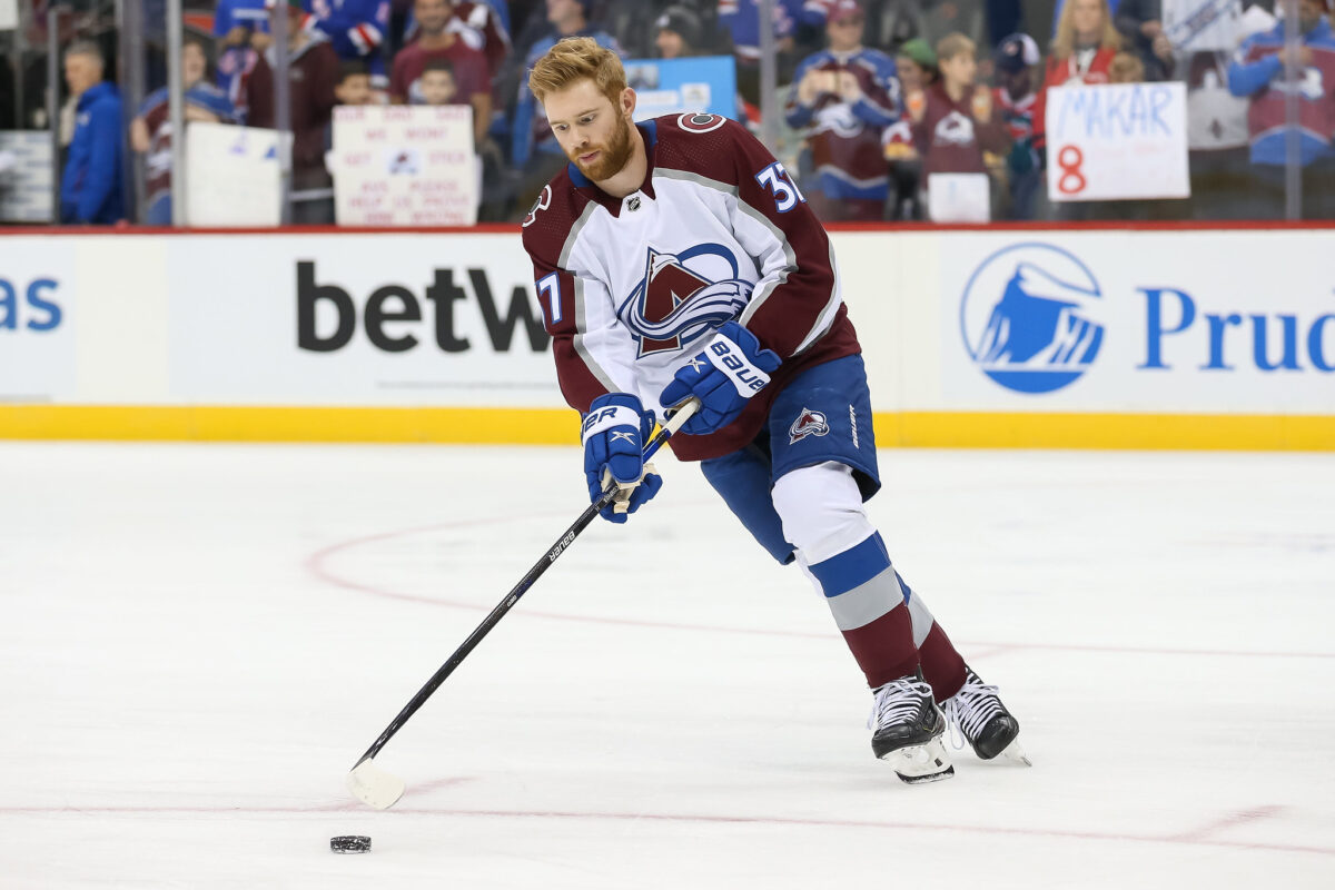 J.T. Compher Colorado Avalanche