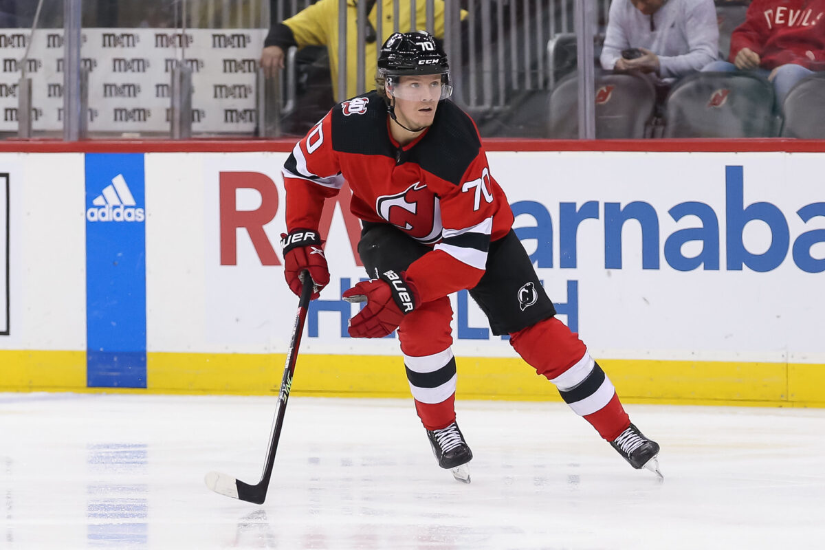 Jesper Boqvist New Jersey Devils