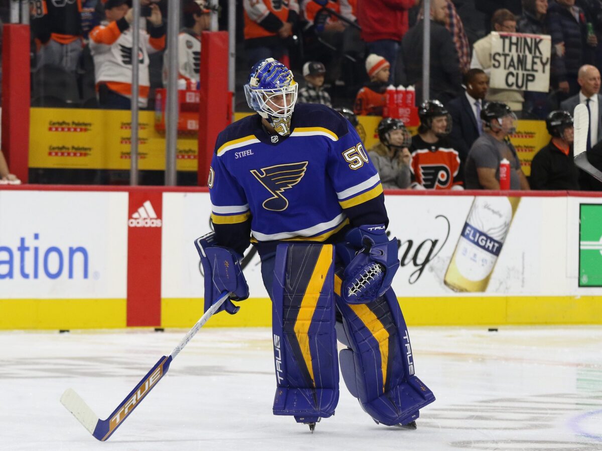 Jordan Binnington St. Louis Blues