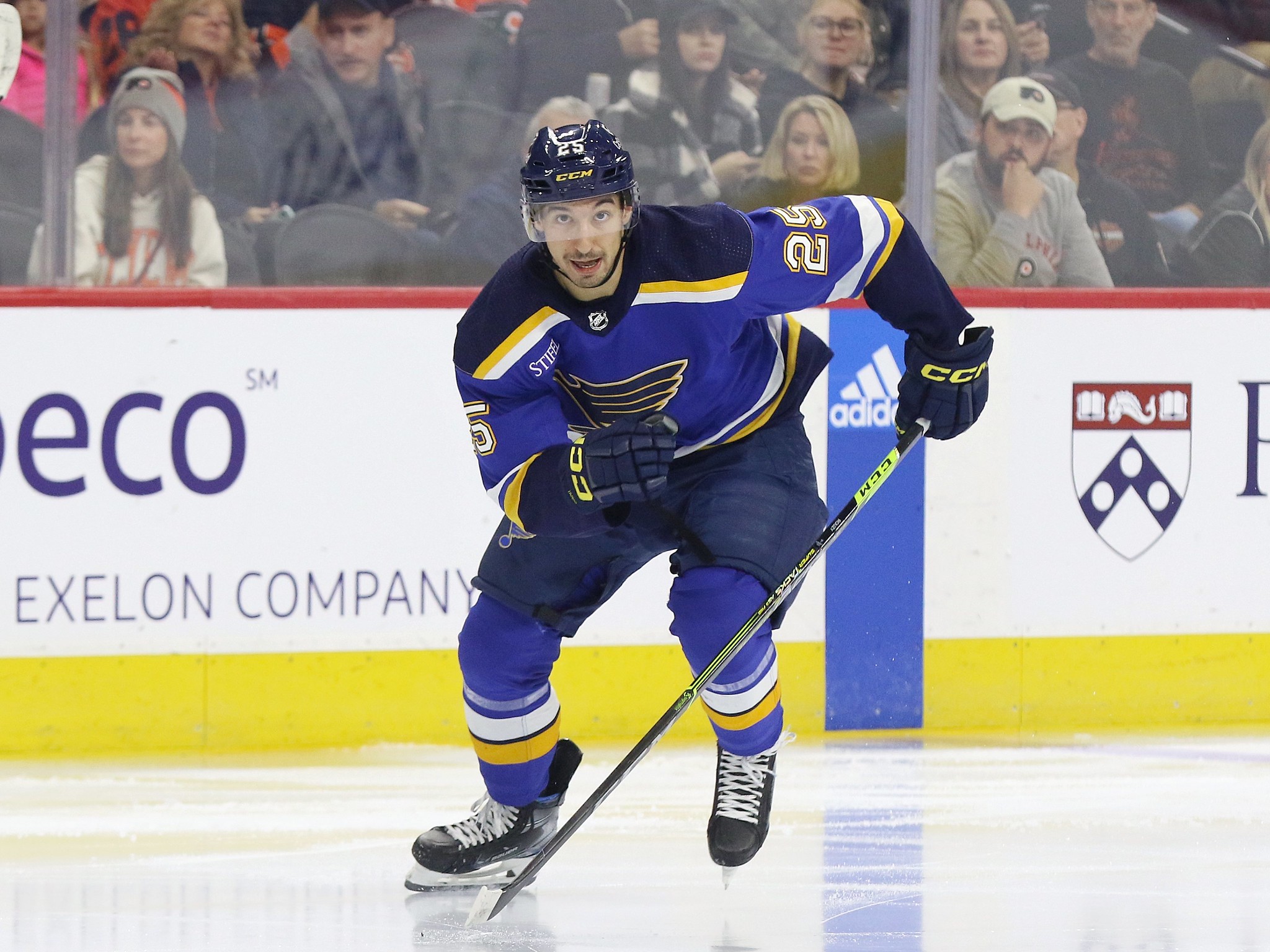 Kyrou keeps Blues warm with 2 goals in 6-4 win vs Wild