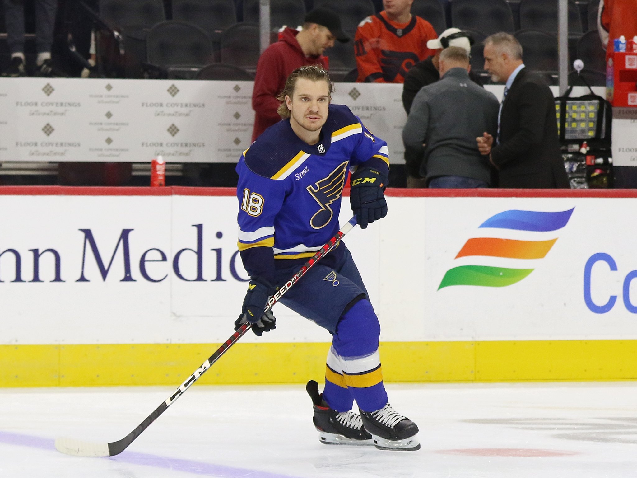 Roster and lineup starting to crystallize for Blues