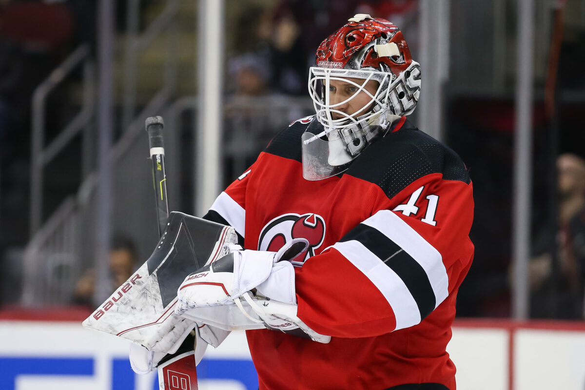 Vitek Vanecek New Jersey Devils