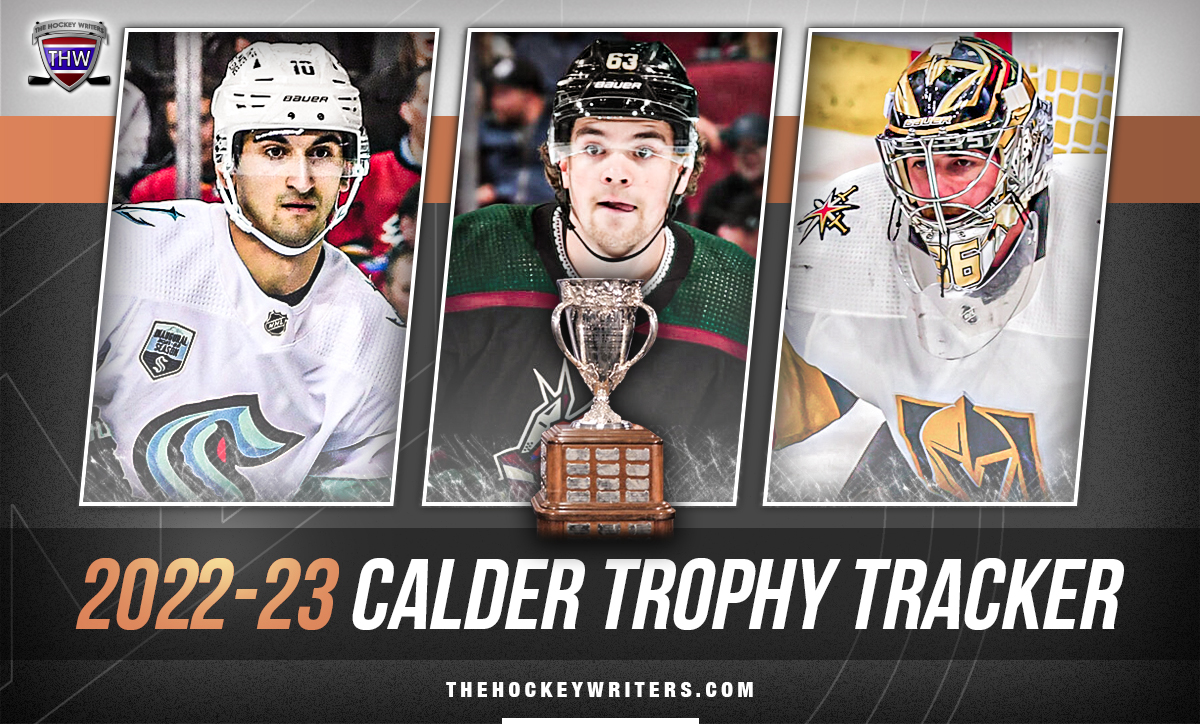 2022-2023 Calder Memorial Trophy Winner Matty Beniers Seattle