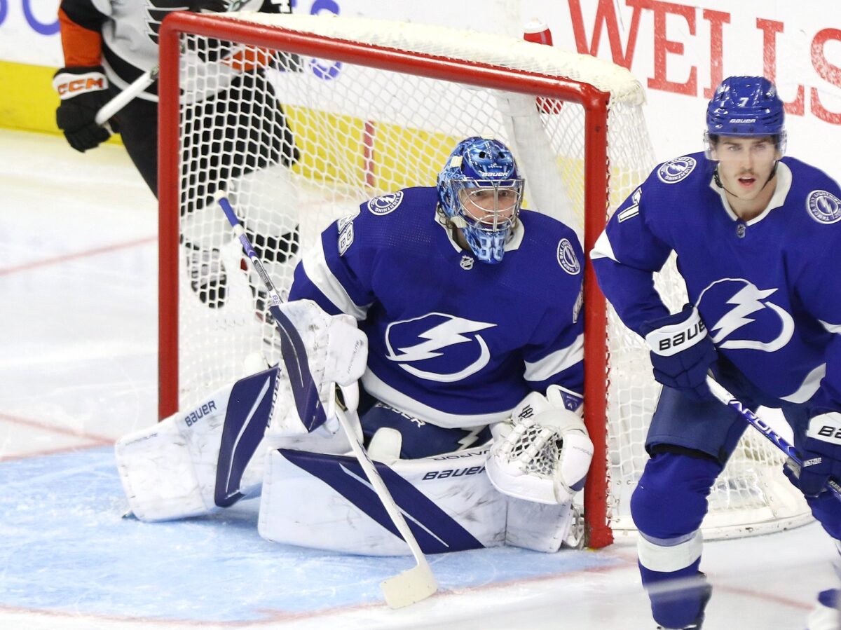 Lightning Goaltender Out 8-10 Weeks Due to Injury