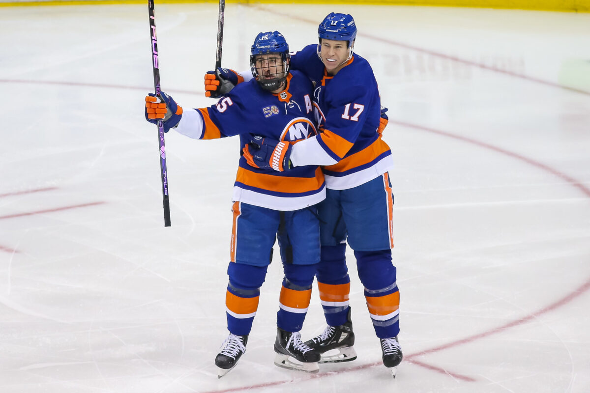 Cal Clutterbuck Matt Martin New York Islanders