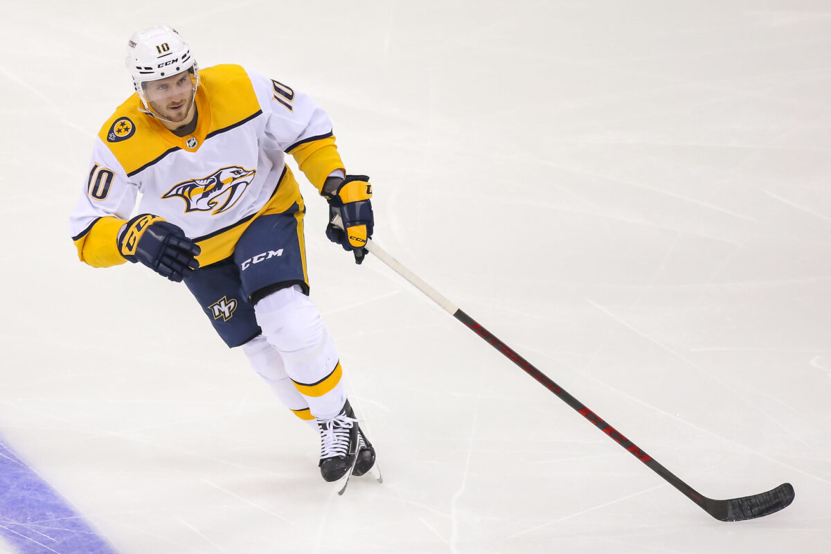 Colton Sissons Nashville Predators