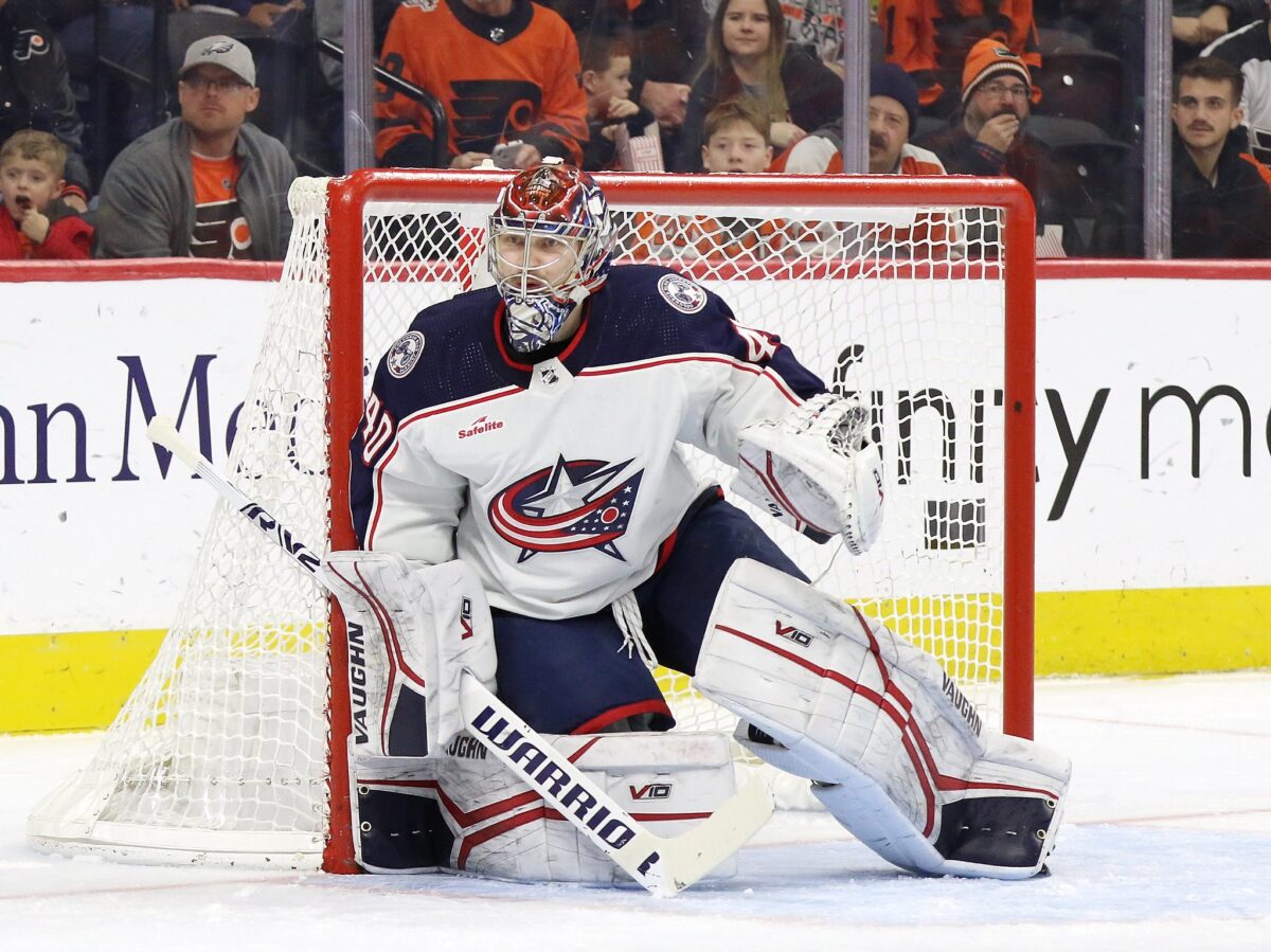 Blue Jackets' Tarasov Showing Signs Of Being Number-One Goalie