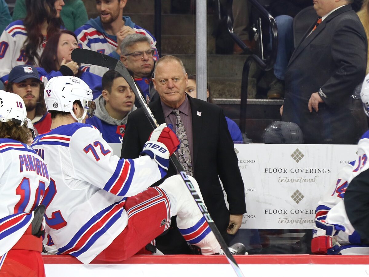 Gerard Gallant New York Rangers