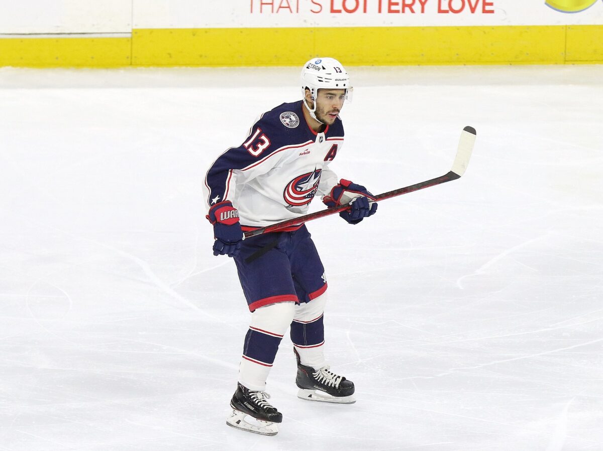 Johnny Gaudreau Columbus Blue Jackets