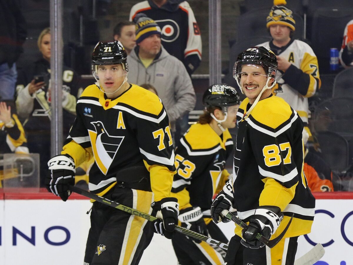 Sidney Crosby Evgeni Malkin Pittsburgh Penguins