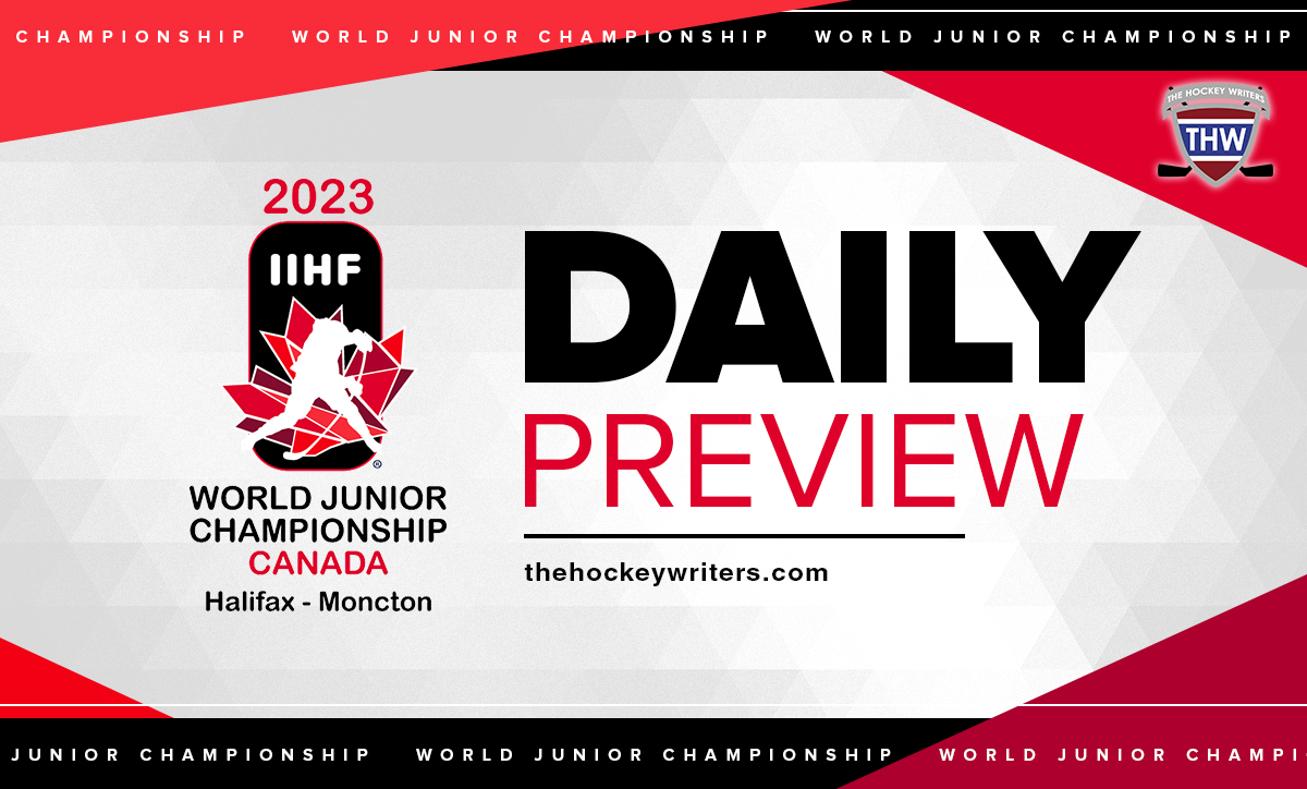 At Hockey's 2023 World Junior Championship, Things Are Starting To Get Back  To Normal