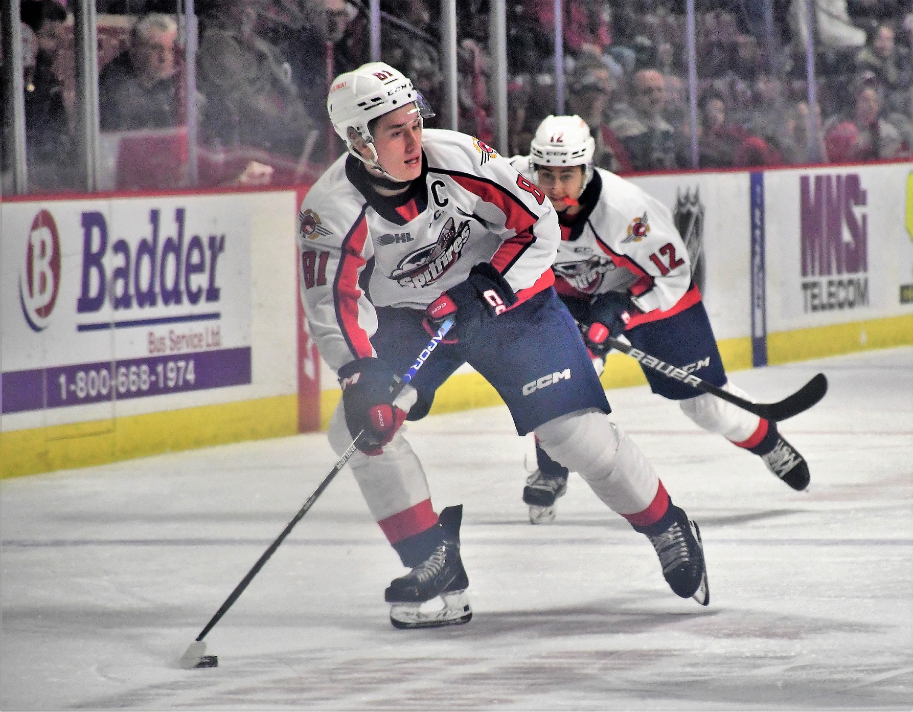 Windsor Spitfires lose in Game 7 of OHL Championship Series to the
