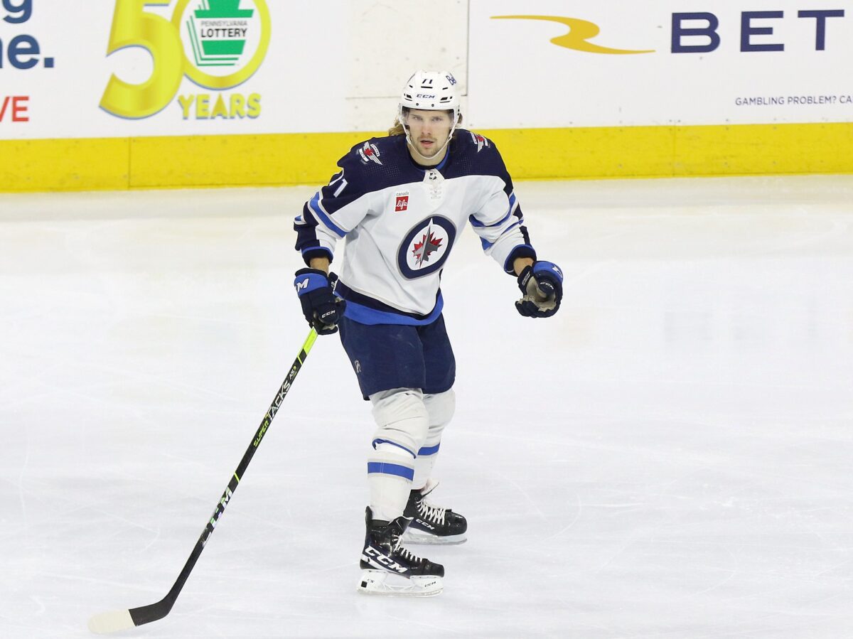 Axel Jonsson-Fjallby Winnipeg Jets