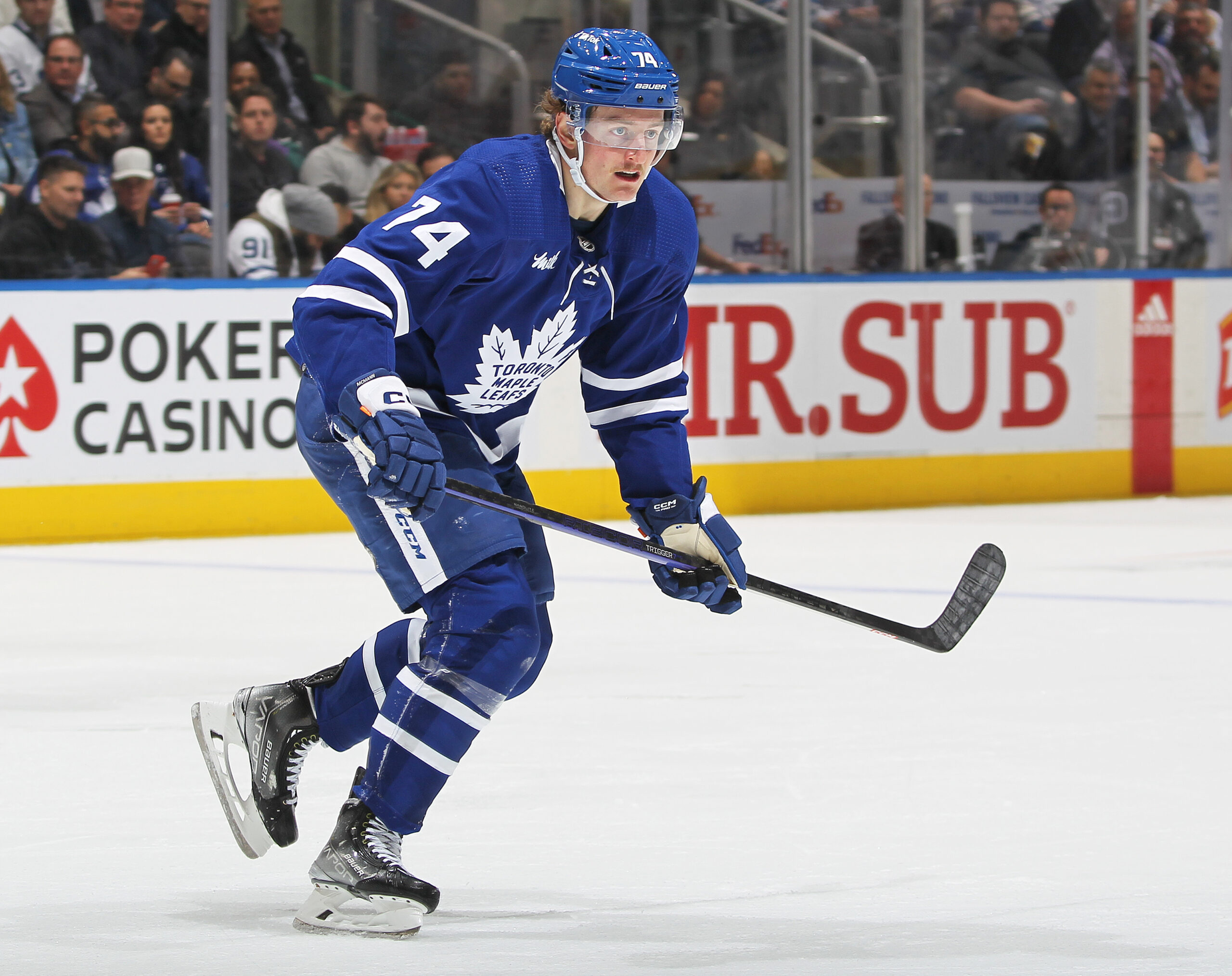 Maple Leafs’ McMann a Welcome Addition to Bottom-6
