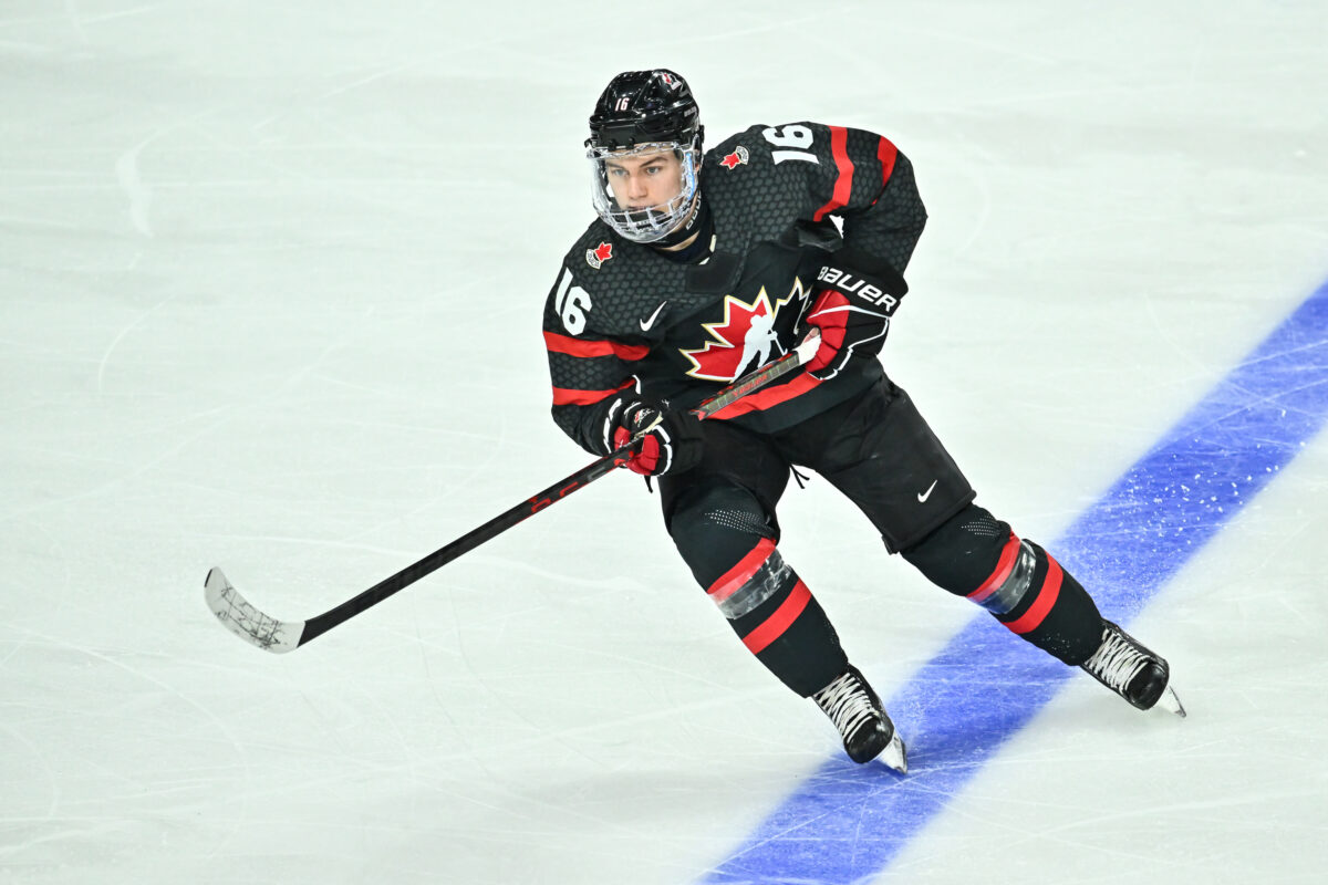 Connor Bedard Team Canada