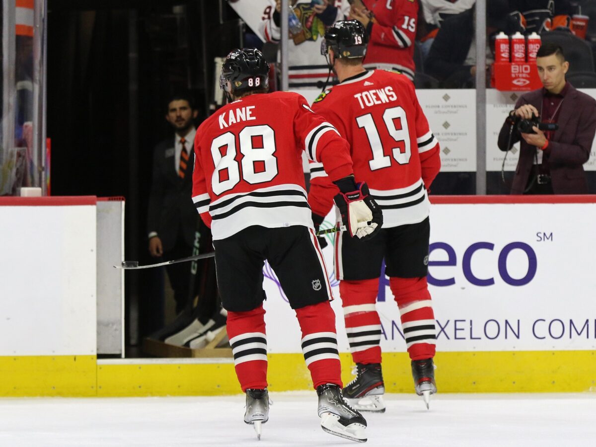 Jonathan Toews Patrick Kane Chicago Blackhawks