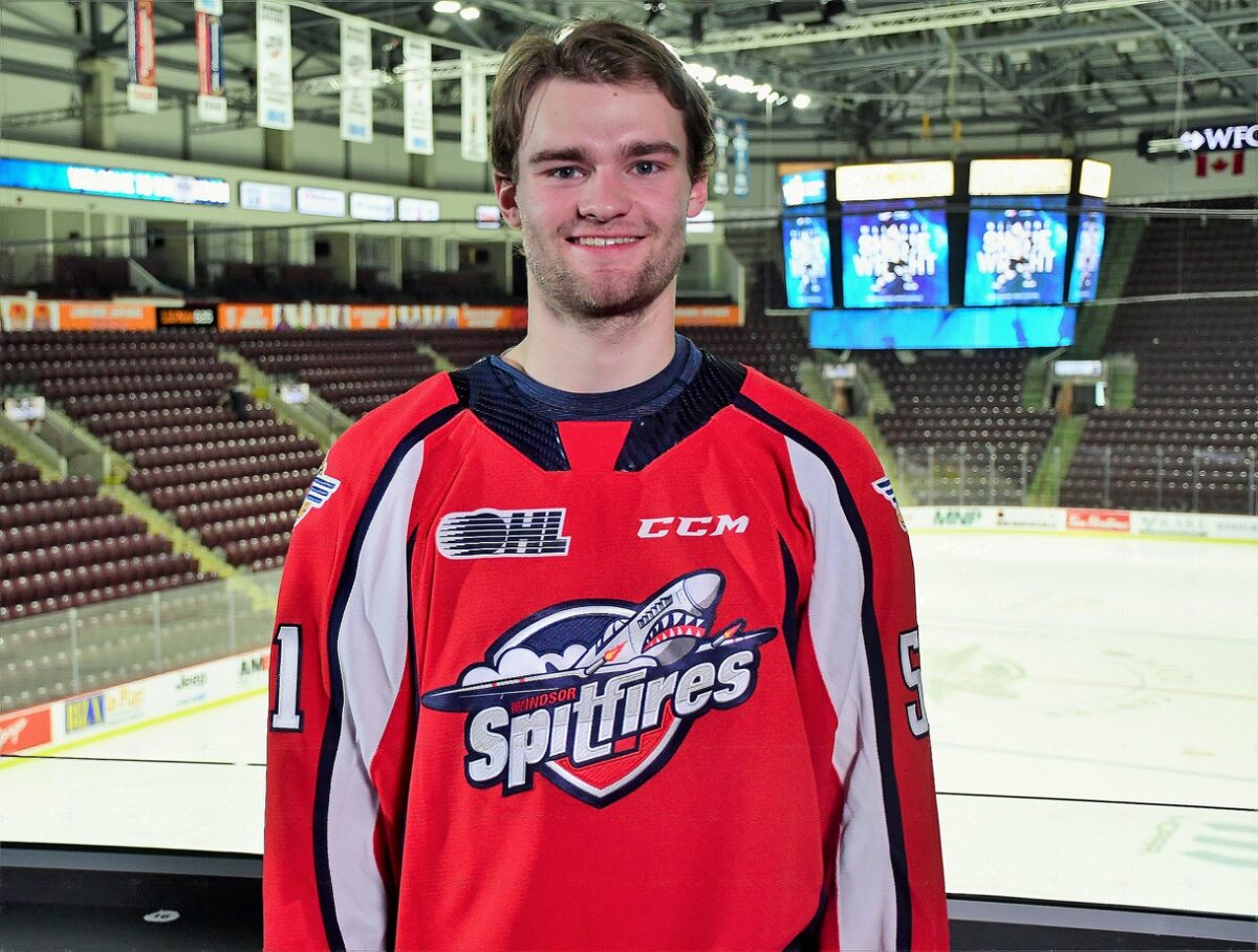 Shane Wright Windsor Spitfires