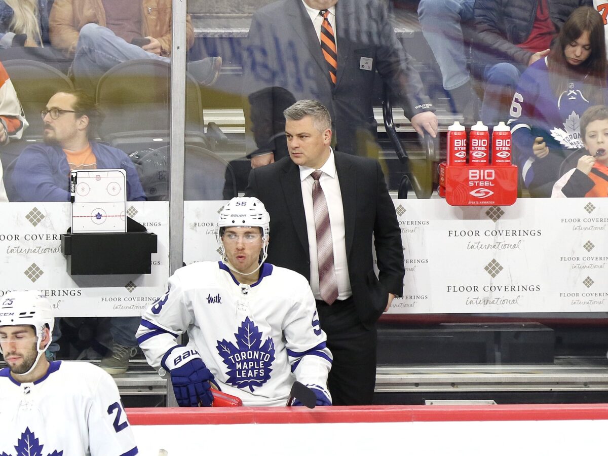 Sheldon Keefe Toronto Maple Leafs