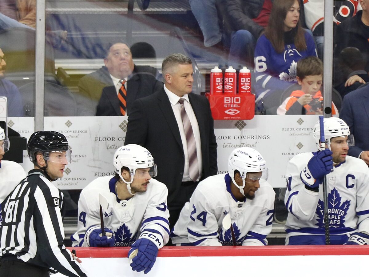 Sheldon Keefe Toronto Maple Leafs