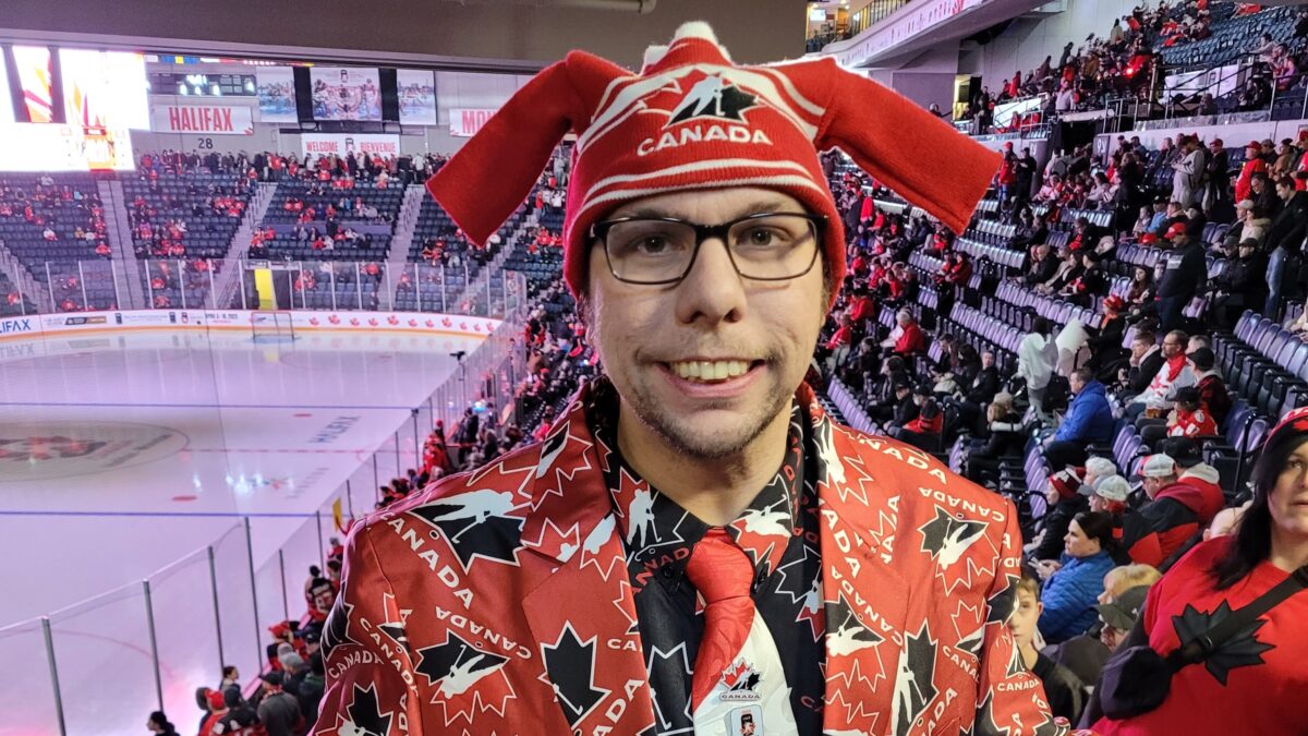 Steve Devost Team Canada Super Fan