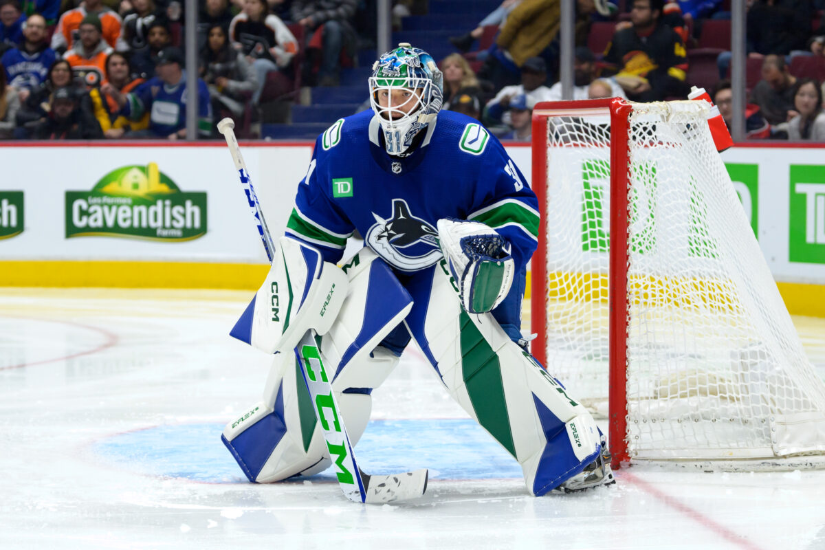 Arturs Silovs Vancouver Canucks