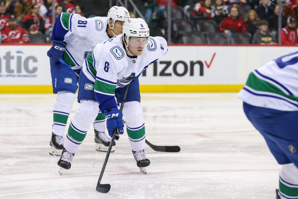 Potential Detroit Red Wings trade target Brock Boeser