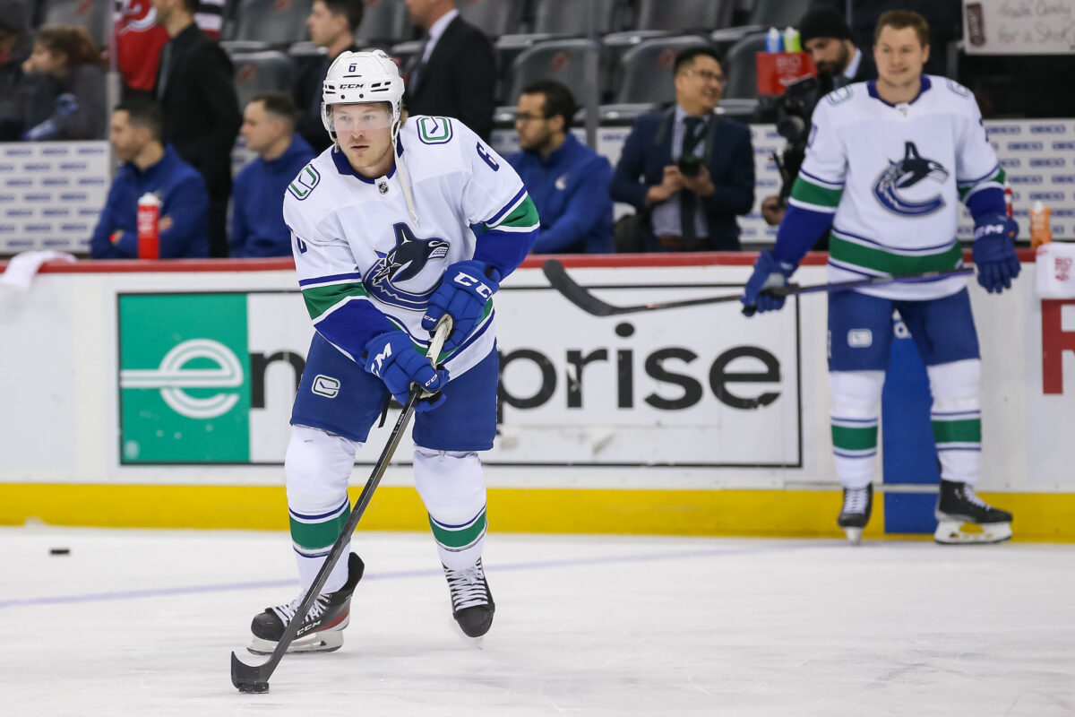 Brock Boeser Vancouver Canucks