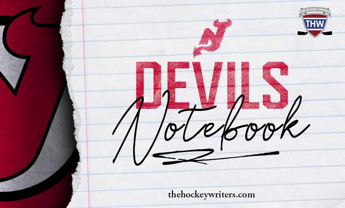 New Jersey Devils Notebook