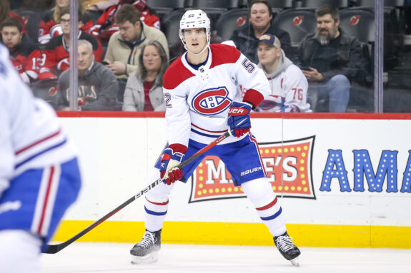 Justin Barron Montreal Canadiens