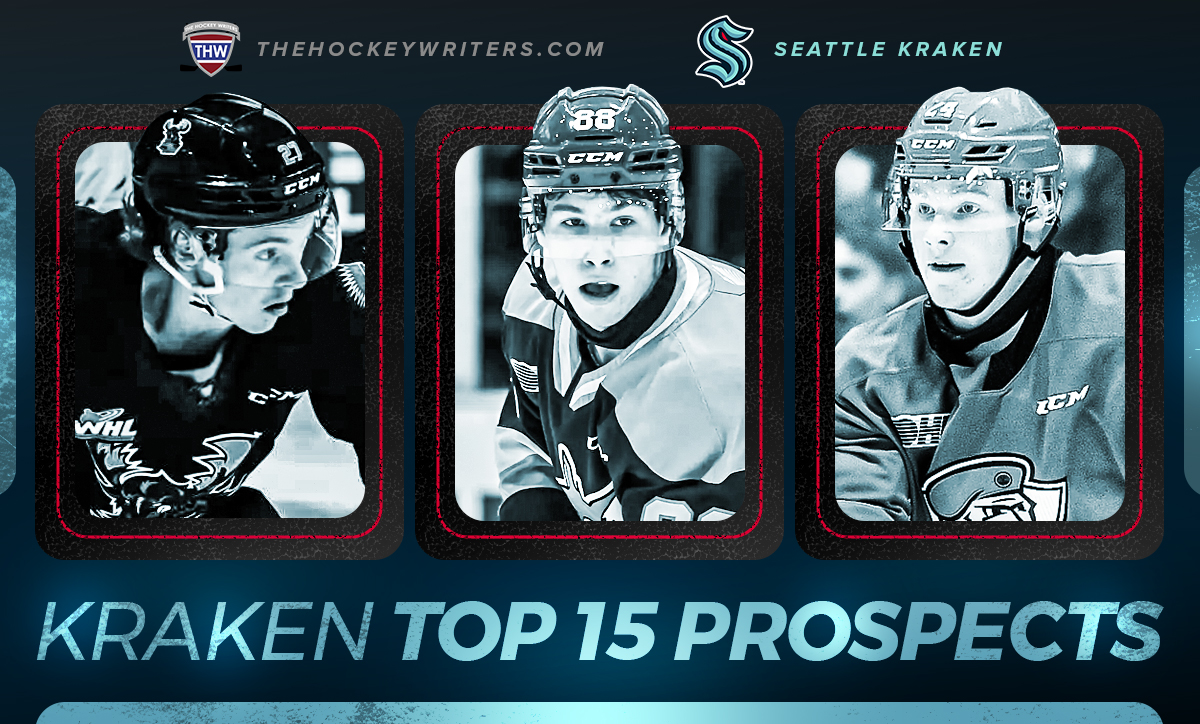 Seattle Kraken Top 15 Prospects David Goyette, Ty Nelson and Jagger Firkus