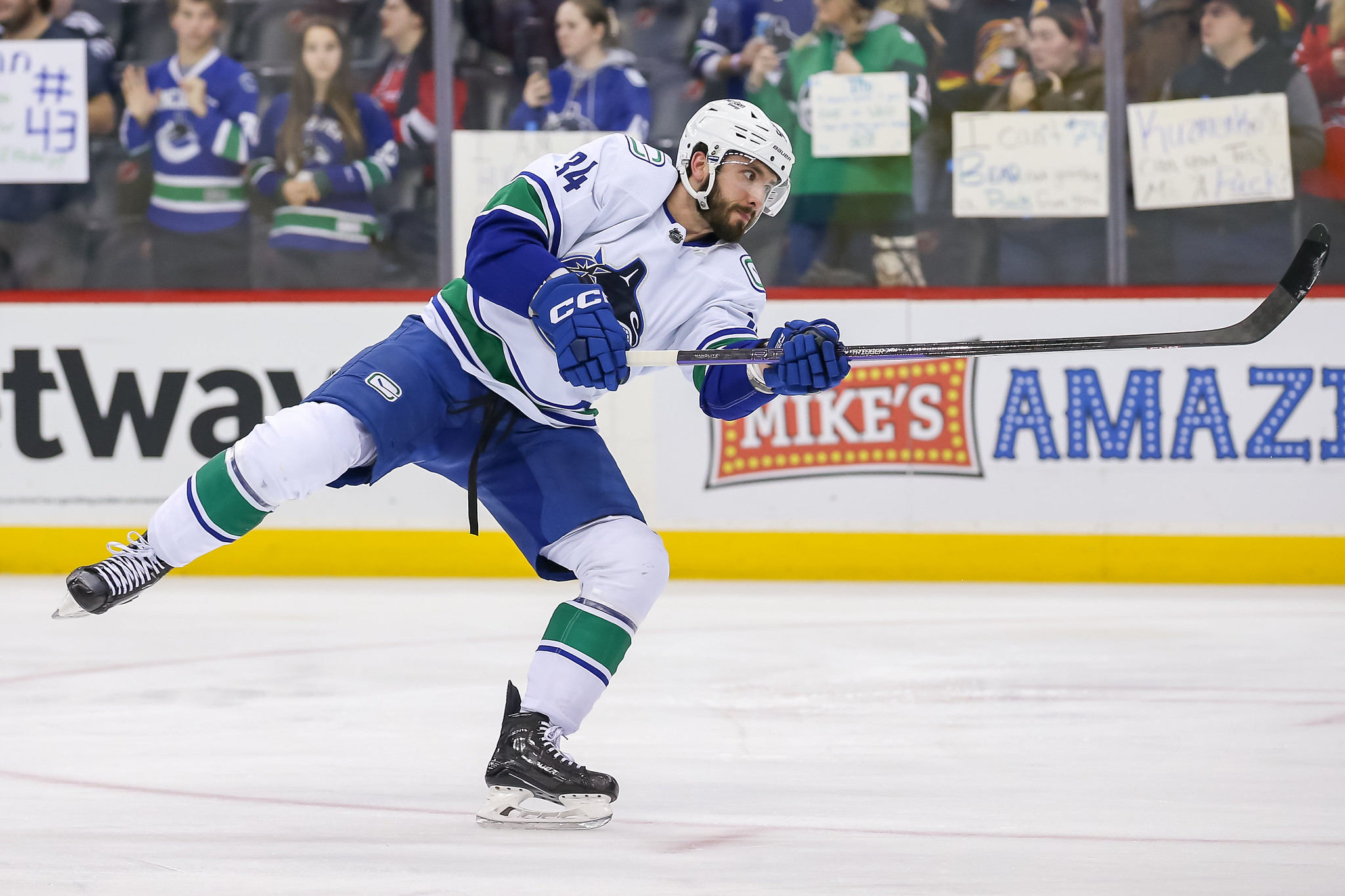 Canucks' Di Giuseppe Has Earned His Spot On Next Year's Team The