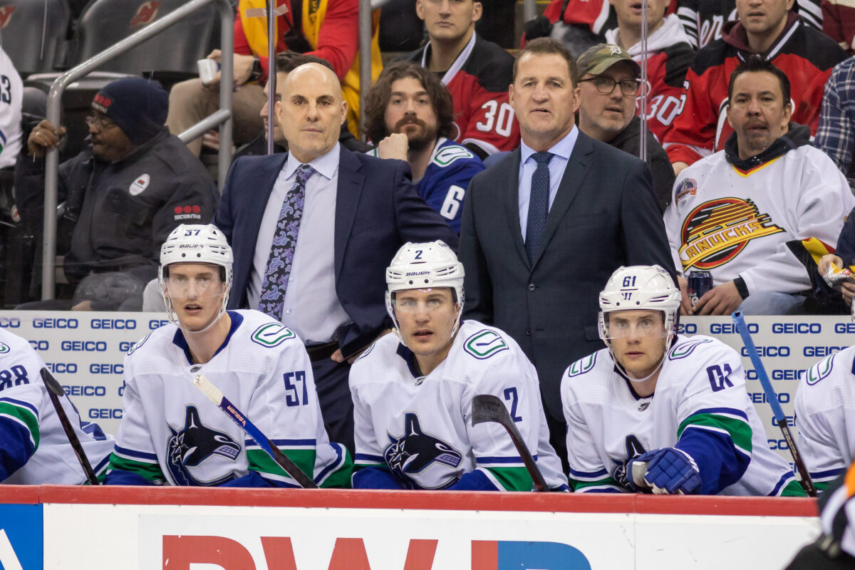 Rick Tocchet Vancouver Canucks