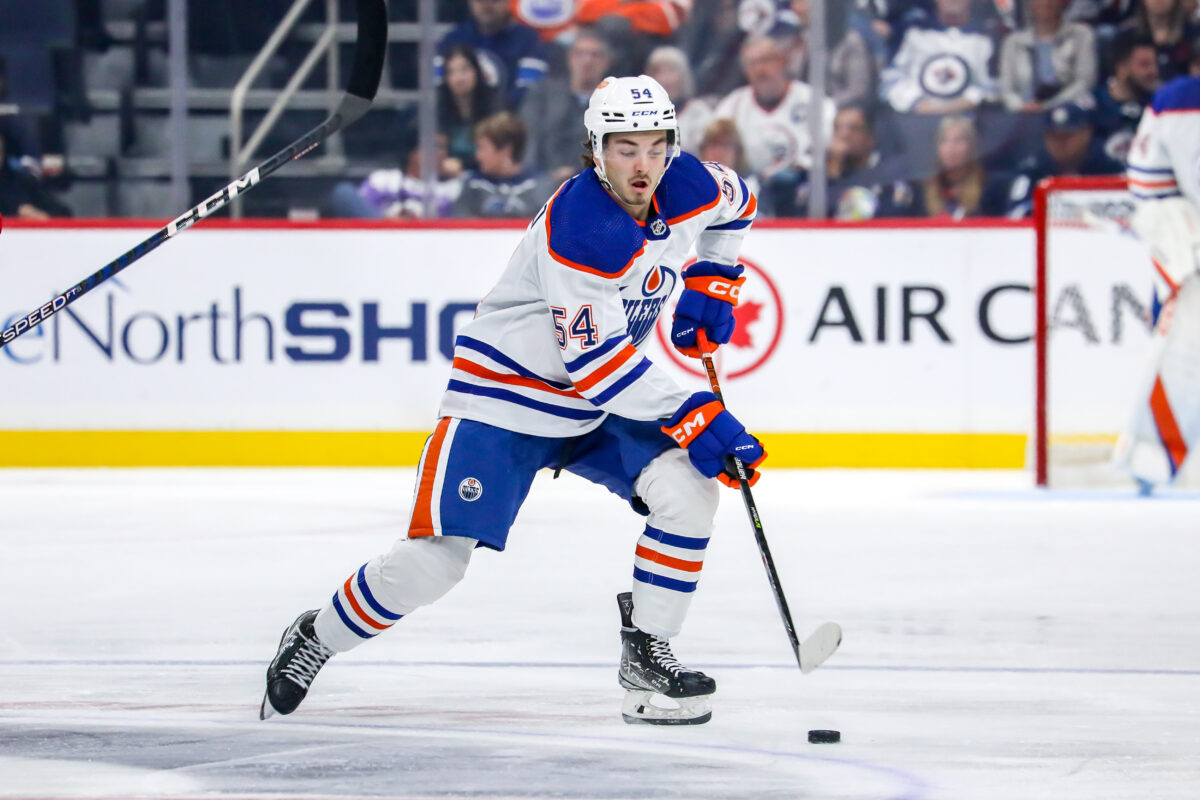 Xavier Bourgault Edmonton Oilers