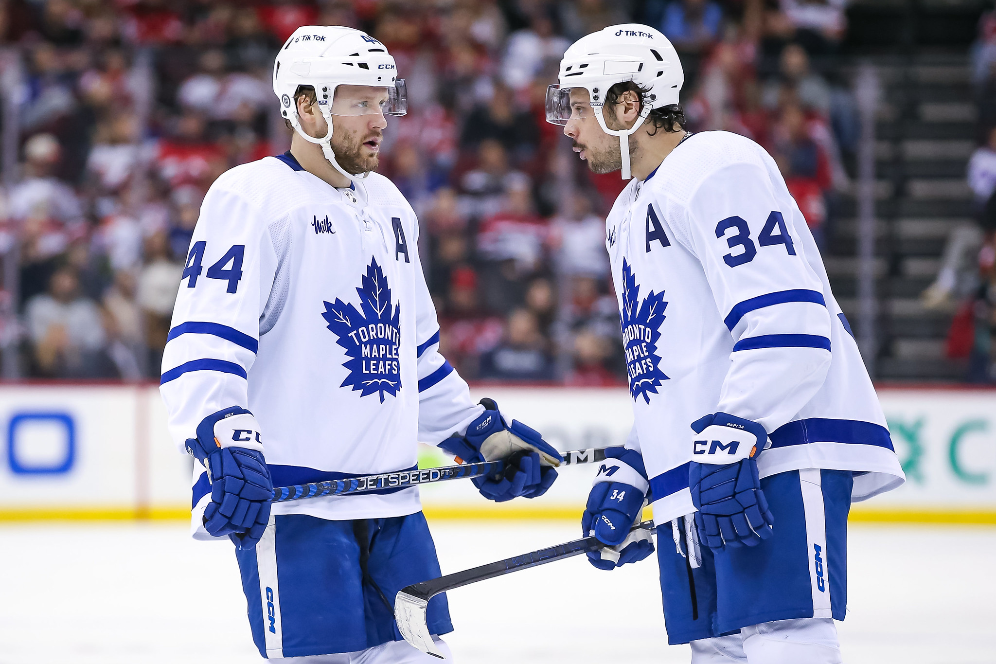 Marner gets 500th point, Maple Leafs beat Red Wings 4-1
