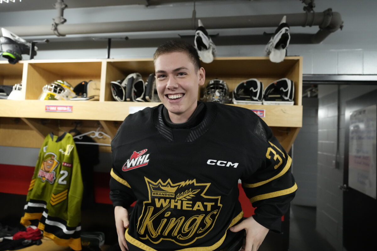 Carson Bjarnason Brandon Wheat Kings