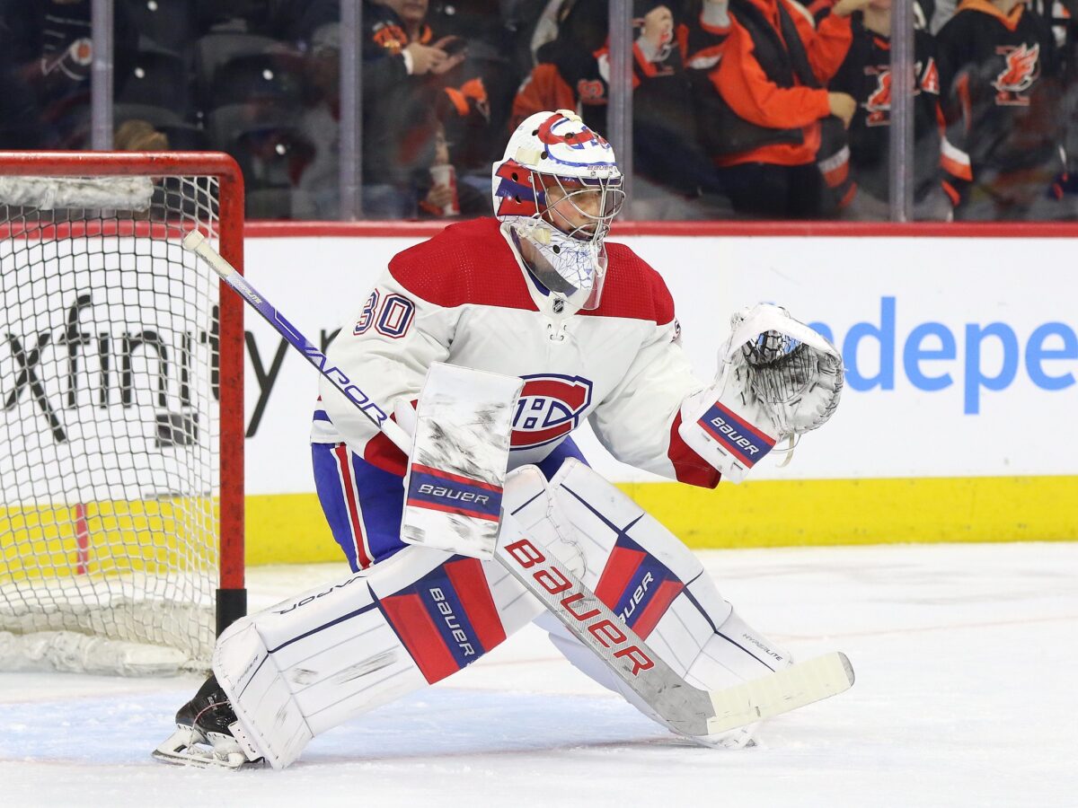 Cayden Primeau Montreal Canadiens