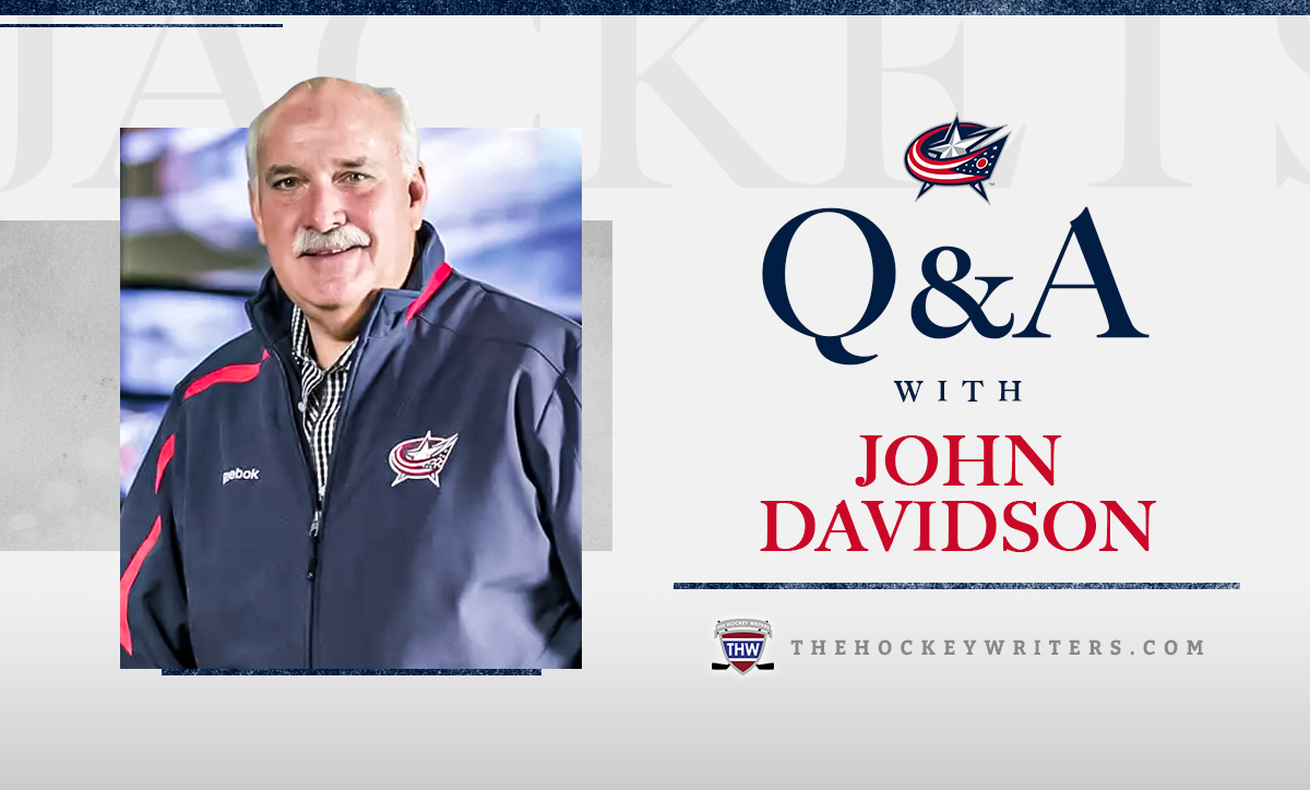 Columbus Blue Jackets Q&A with John Davidson