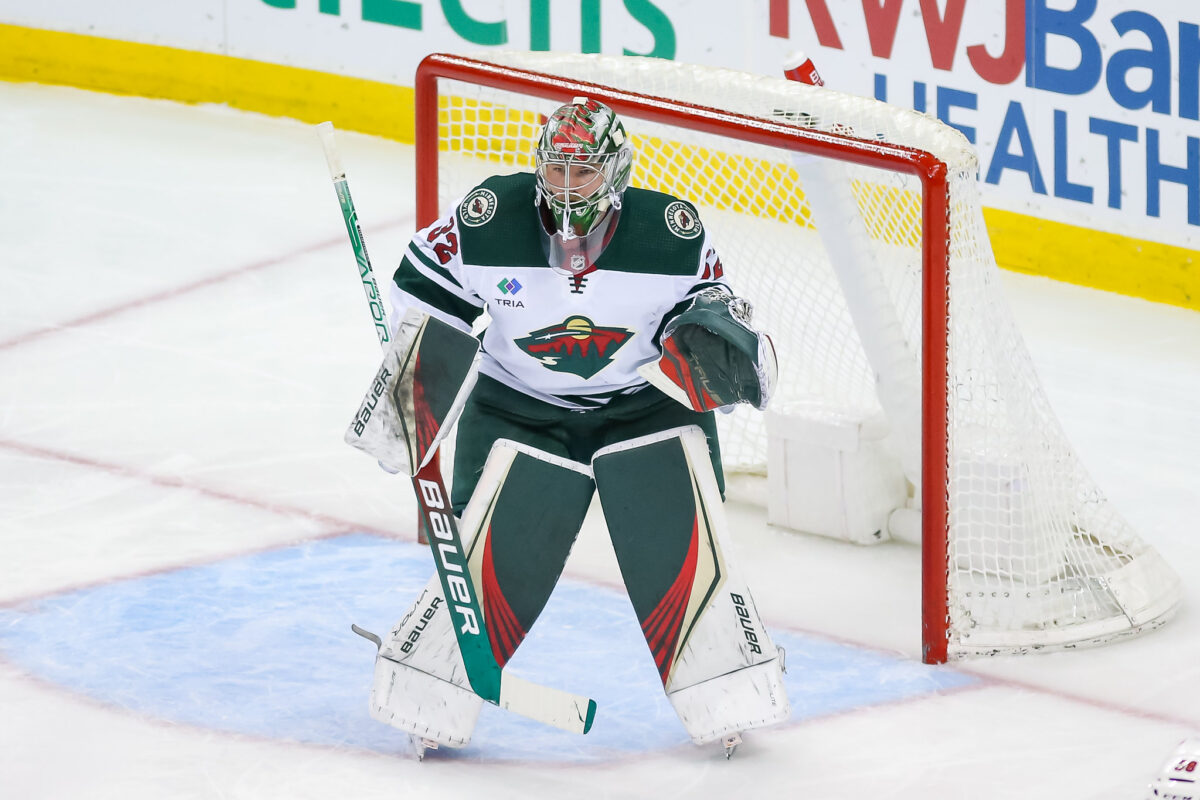 Filip Gustavsson Minnesota Wild