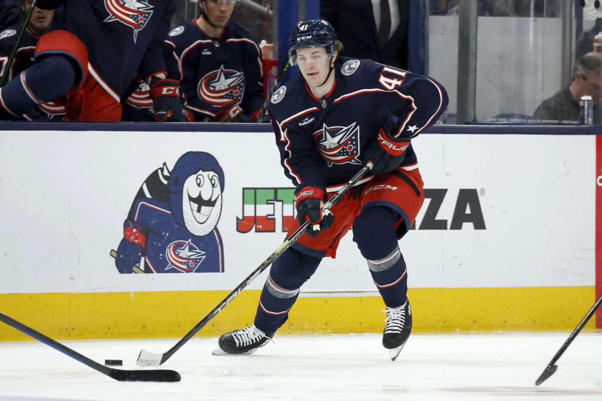 Hunter McKown Columbus Blue Jackets