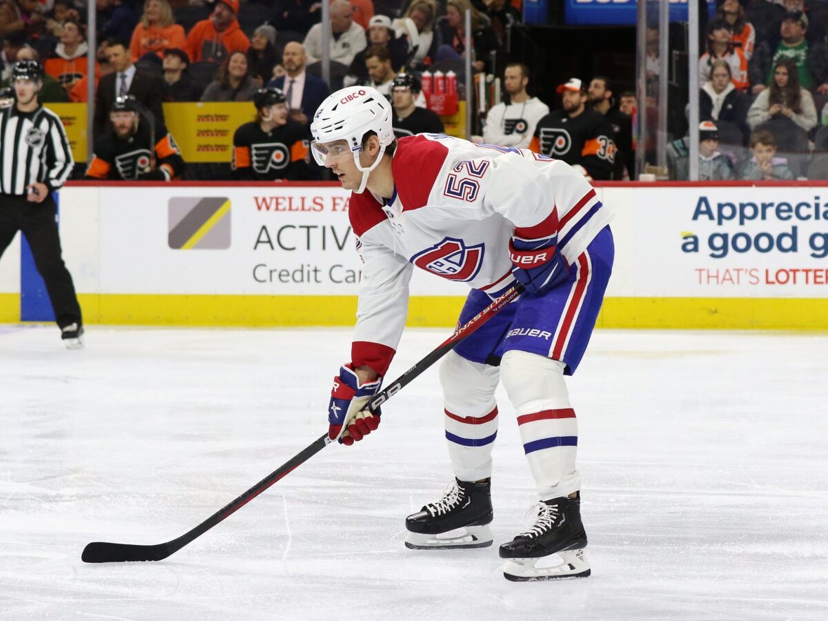 Justin Barron Montreal Canadiens