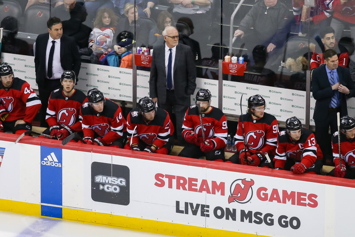 Lindy Ruff New Jersey Devils