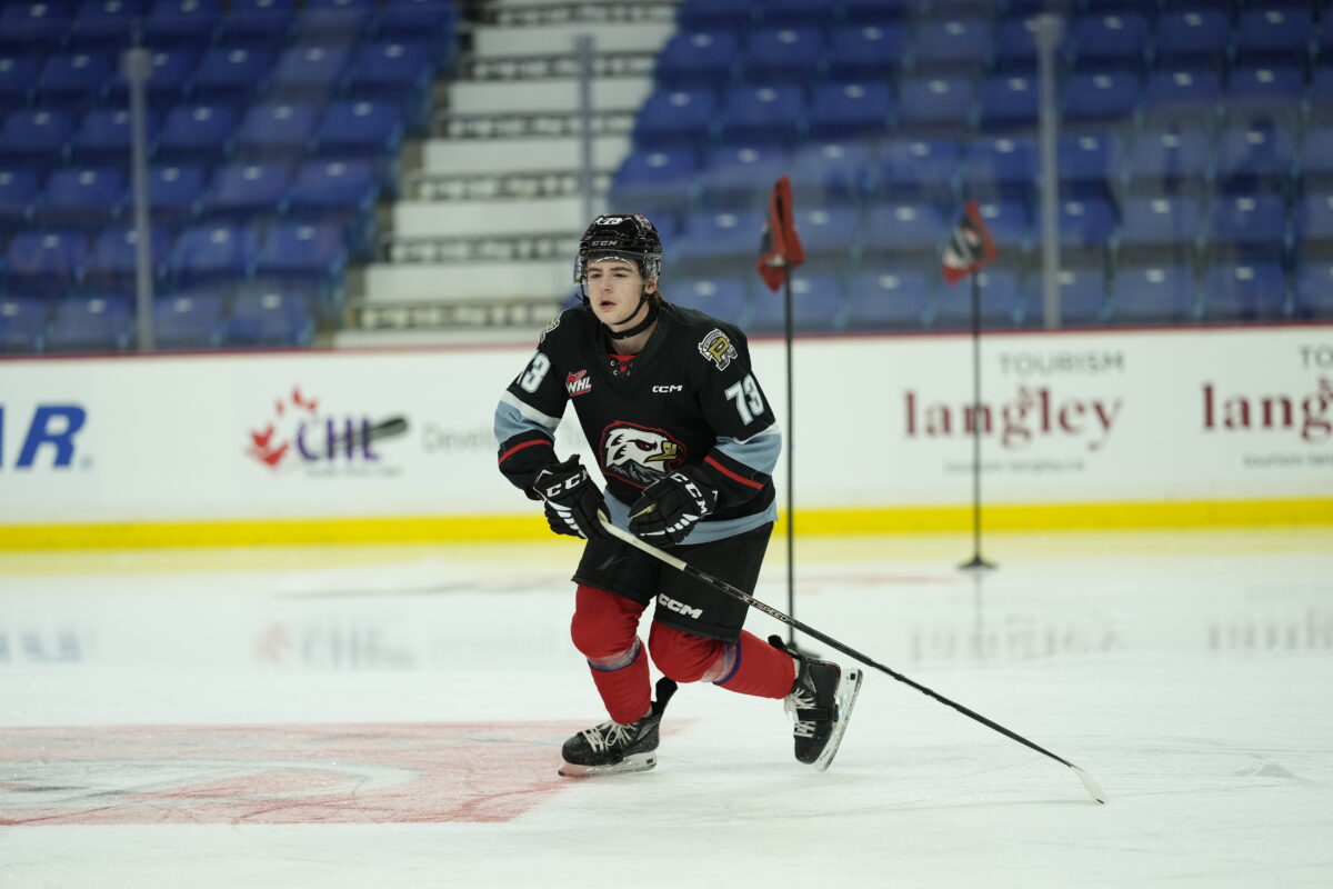 Luca Cagnoni Portland Winterhawks