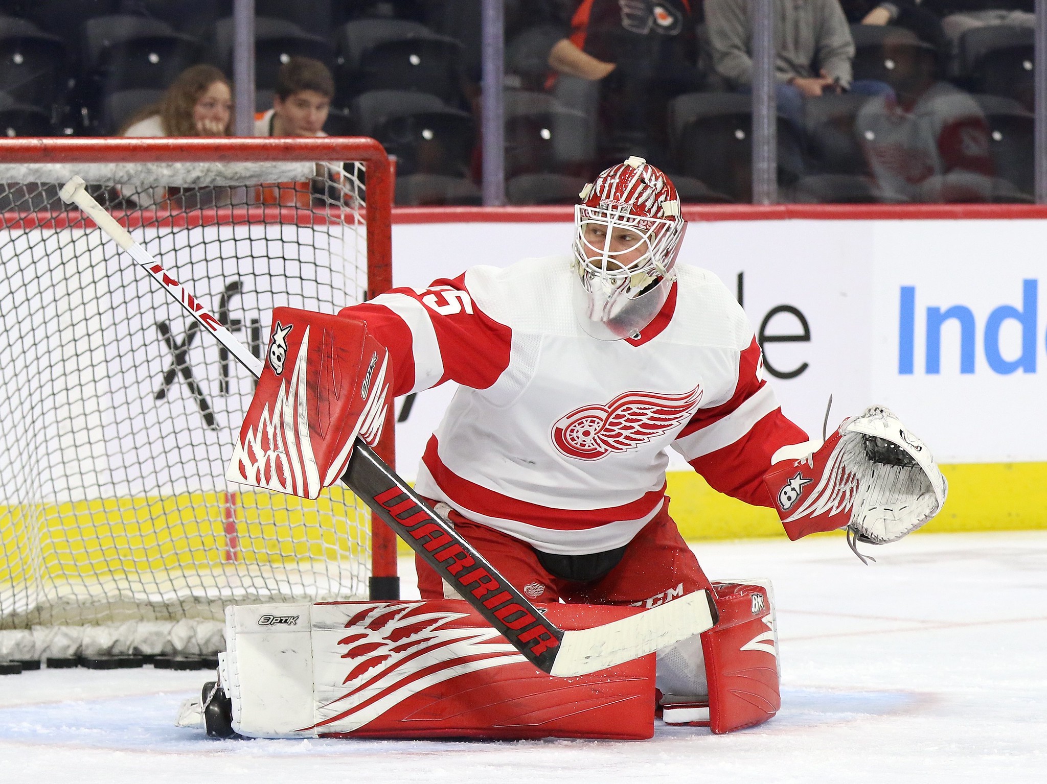Detroit Red Wings goalie Ville Husso ready for duo with Nedeljkovic