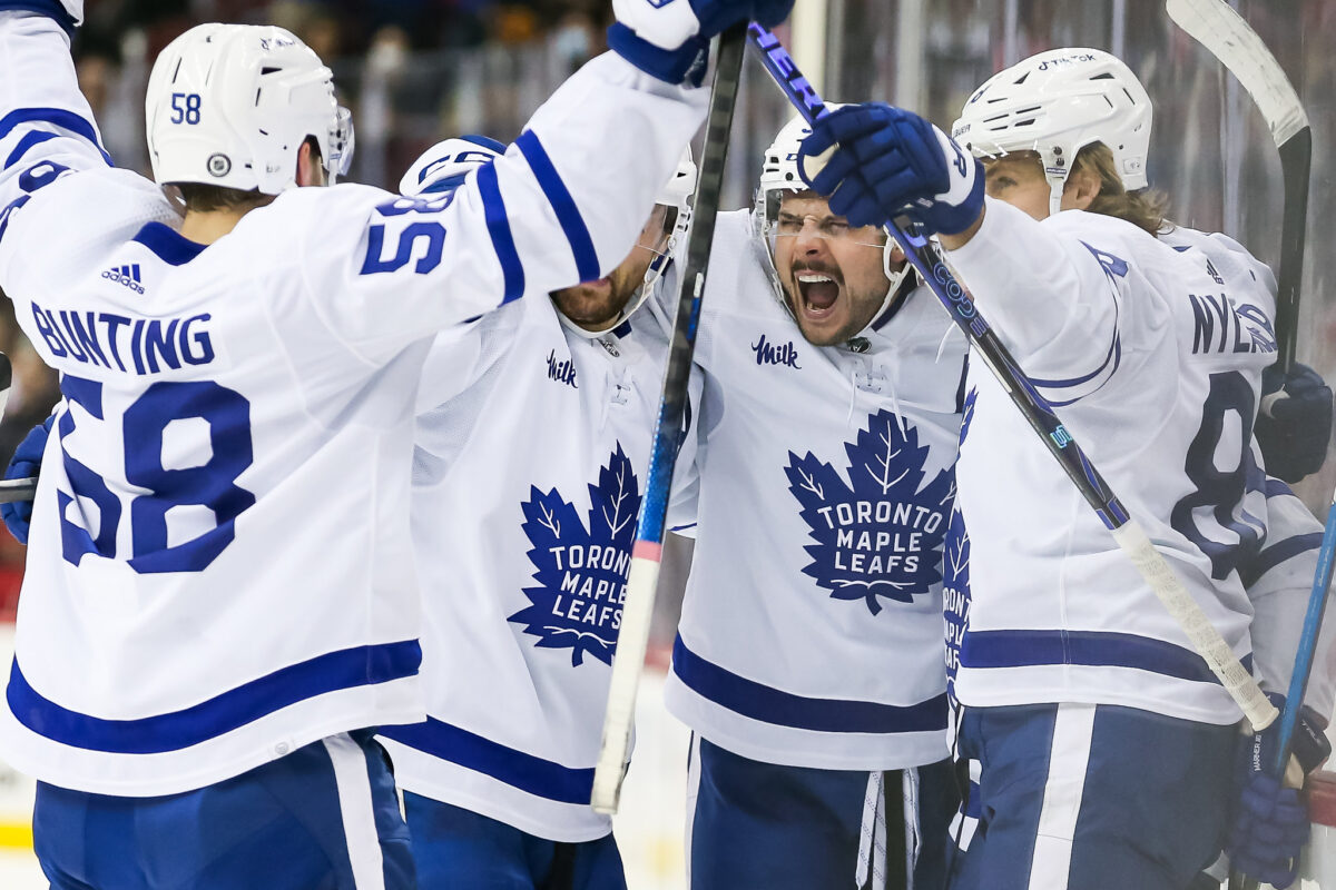 Toronto Maple Leafs Celebrate