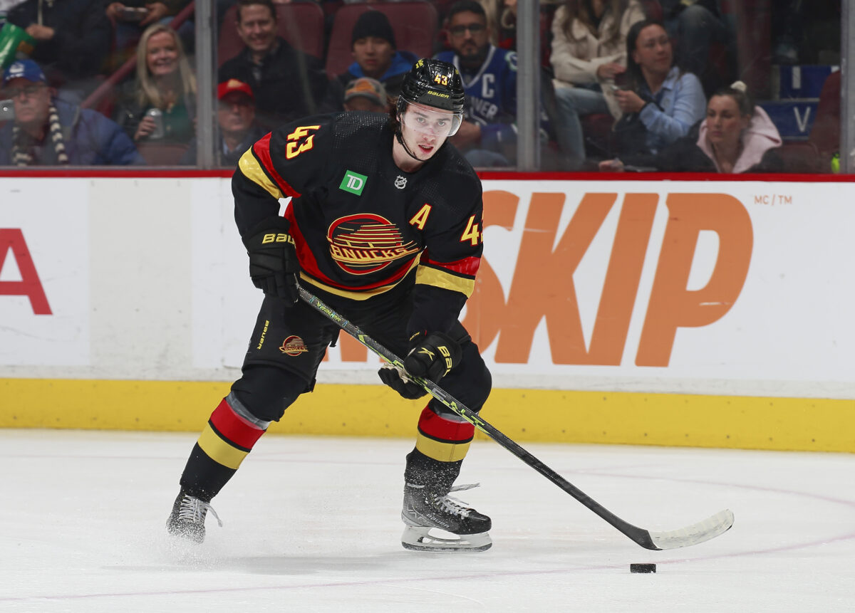 Quinn Hughes Vancouver Canucks