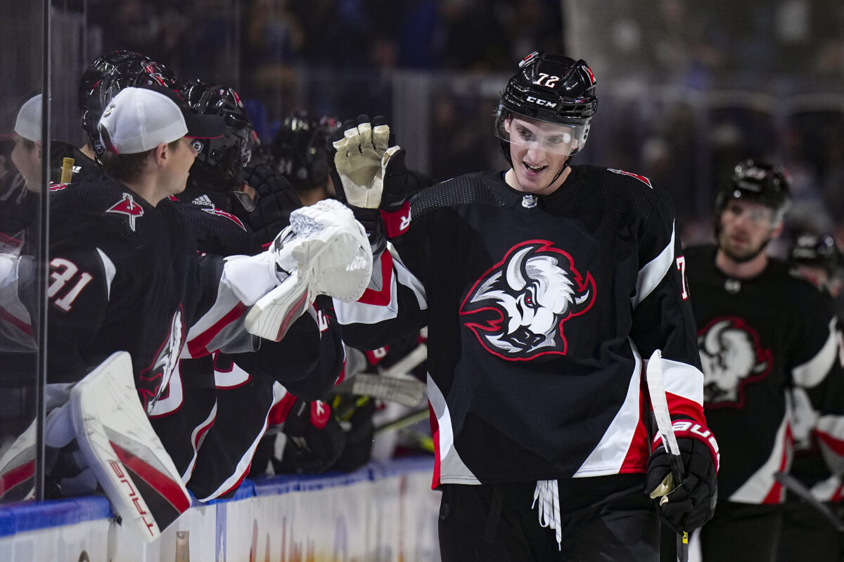 Tage Thompson buffalo swords