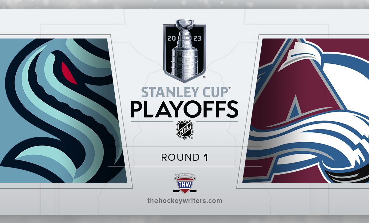 2023 NHL Stanley Cup Playoffs Round 1 Colorado Avalanche Seattle Kraken